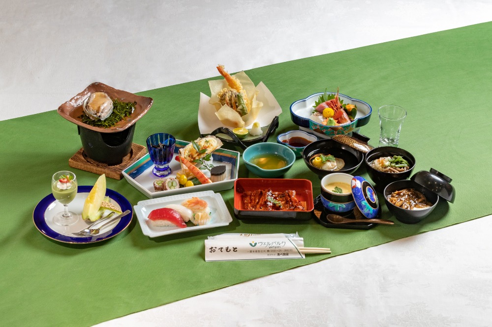 季節感を感じられるお料理